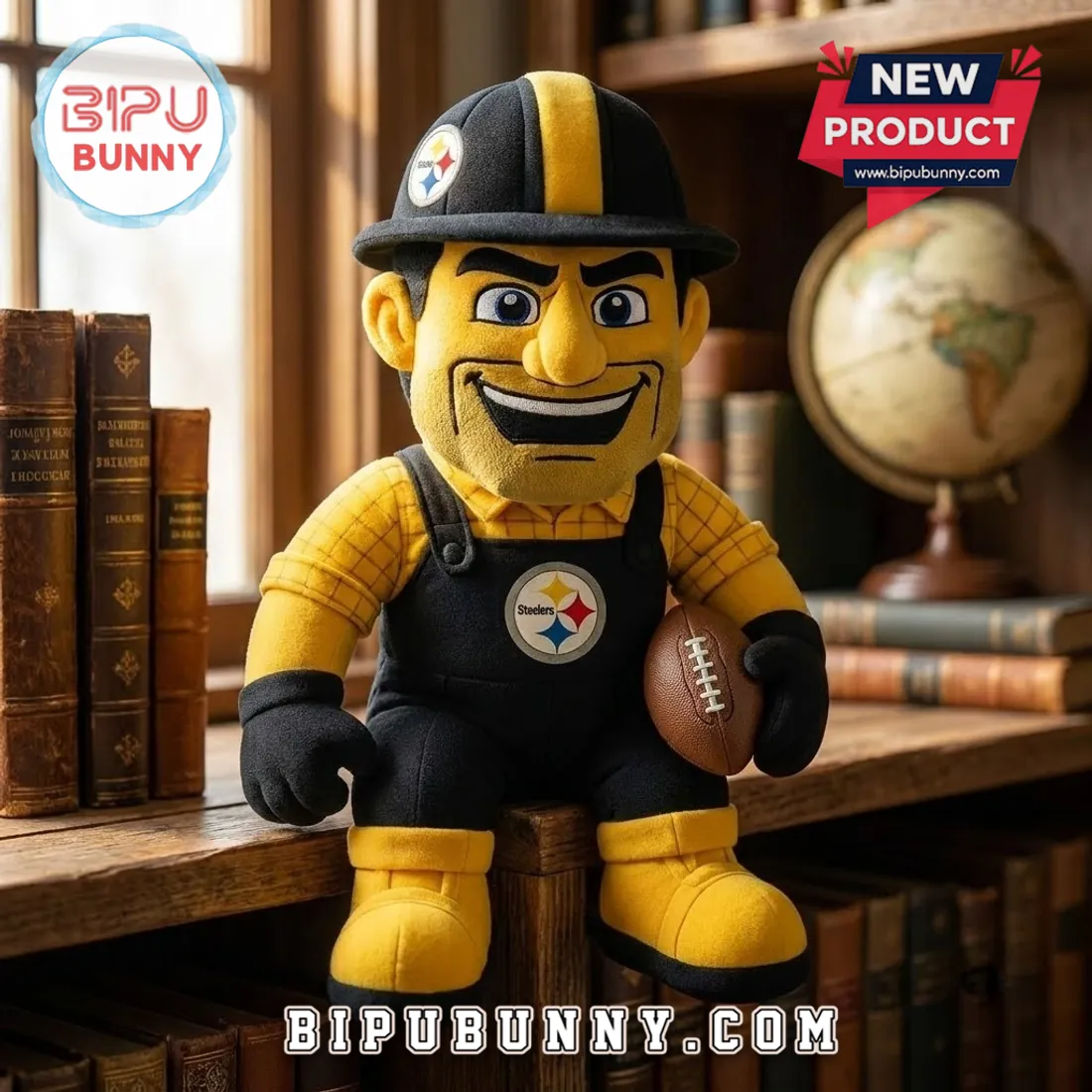 Pittsburgh Steelers NFL Mascot Plush Doll Pittsburgh Steelers NFL Mascot Plush Doll