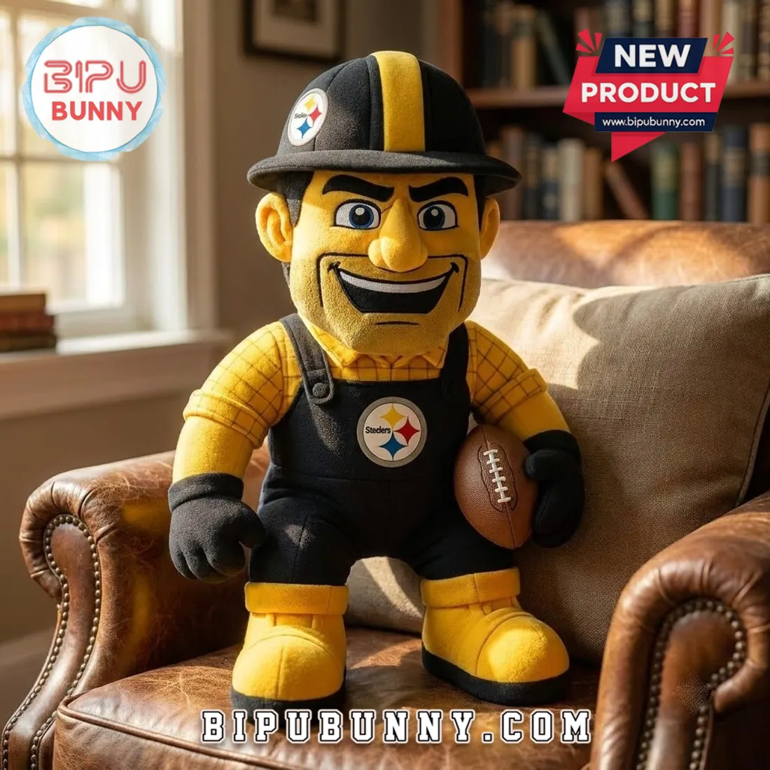Pittsburgh Steelers NFL Mascot Plush Doll Pittsburgh Steelers NFL Mascot Plush Doll