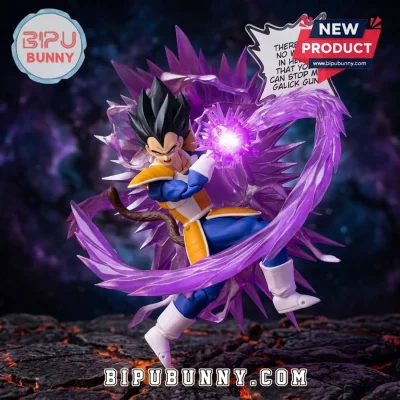 Purple Energy Aura & Beam Blast Effect Set for 1/12 Scale Action Figures
