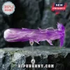Purple Energy Aura & Beam Blast Effect Set for 1/12 Scale Action Figures, translucent purple plastic accessory on stand.