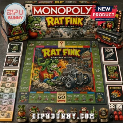 Rat Fink Collector Edition Monopoly Board Game