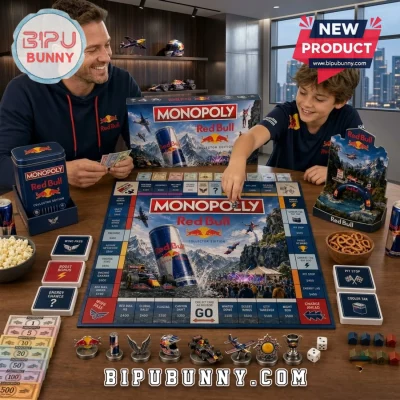 Red Bull Edition Monopoly Board Game Set
