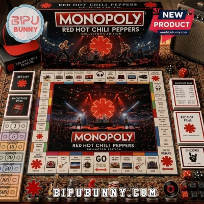 Red Hot Chili Peppers Collector Edition Monopoly Board Game