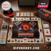Red Hot Chili Peppers Collector Edition Monopoly Board Game featuring custom game pieces, cards, and a concert-themed board.