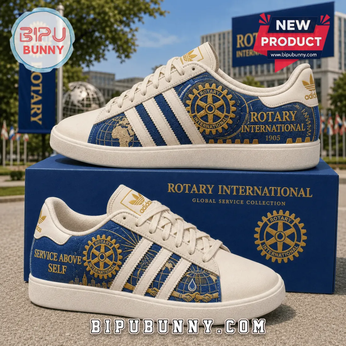 Rotary International Blue Gold Casual Shoes Rotary International Blue Gold Casual Shoes