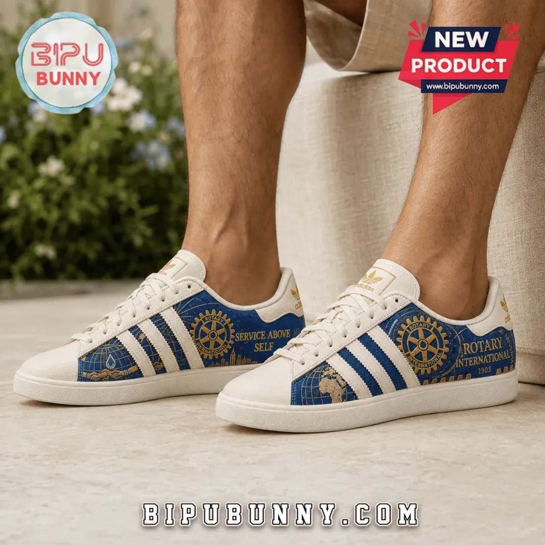 Rotary International Blue Gold Casual Shoes Rotary International Blue Gold Casual Shoes