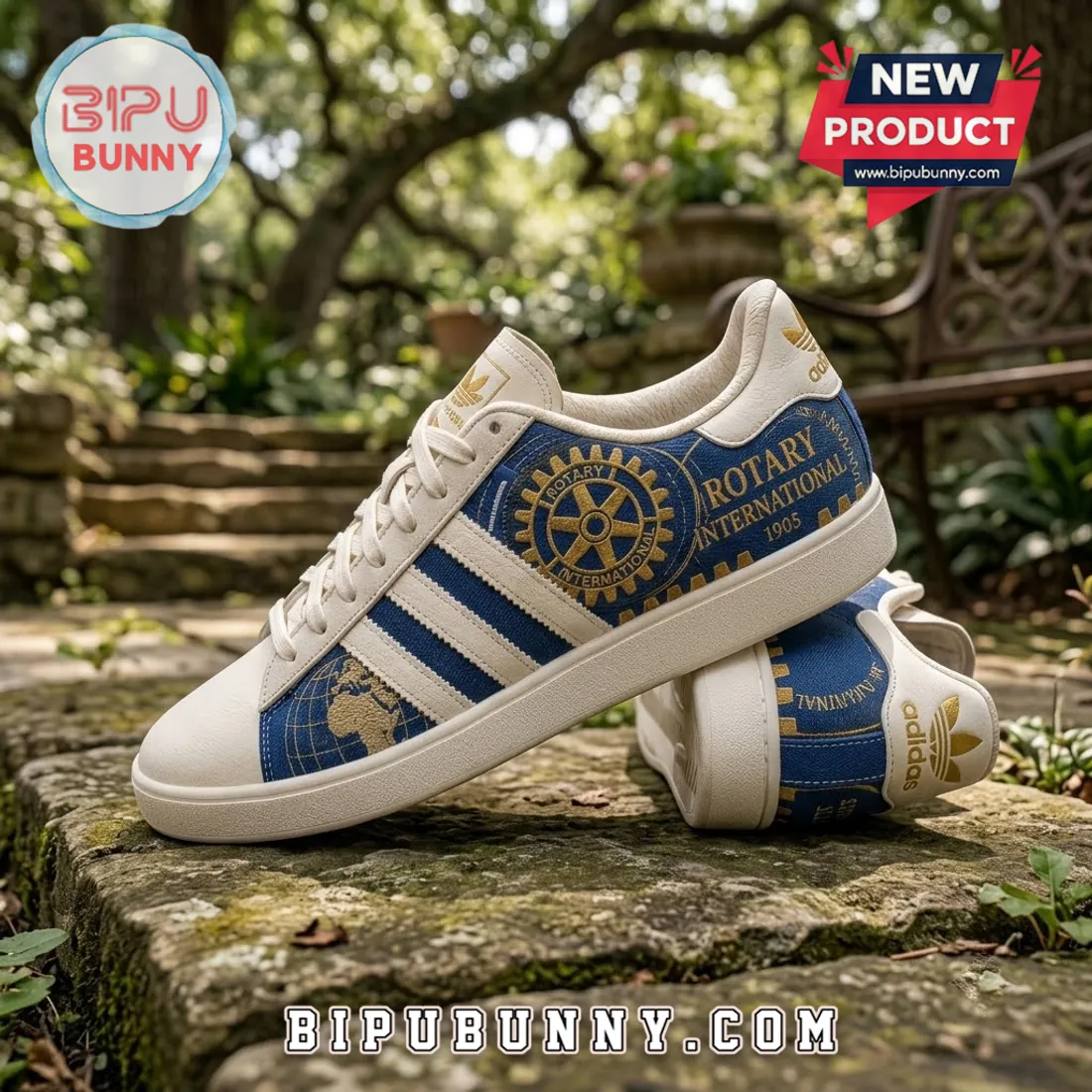 Rotary International Blue Gold Casual Shoes Rotary International Blue Gold Casual Shoes