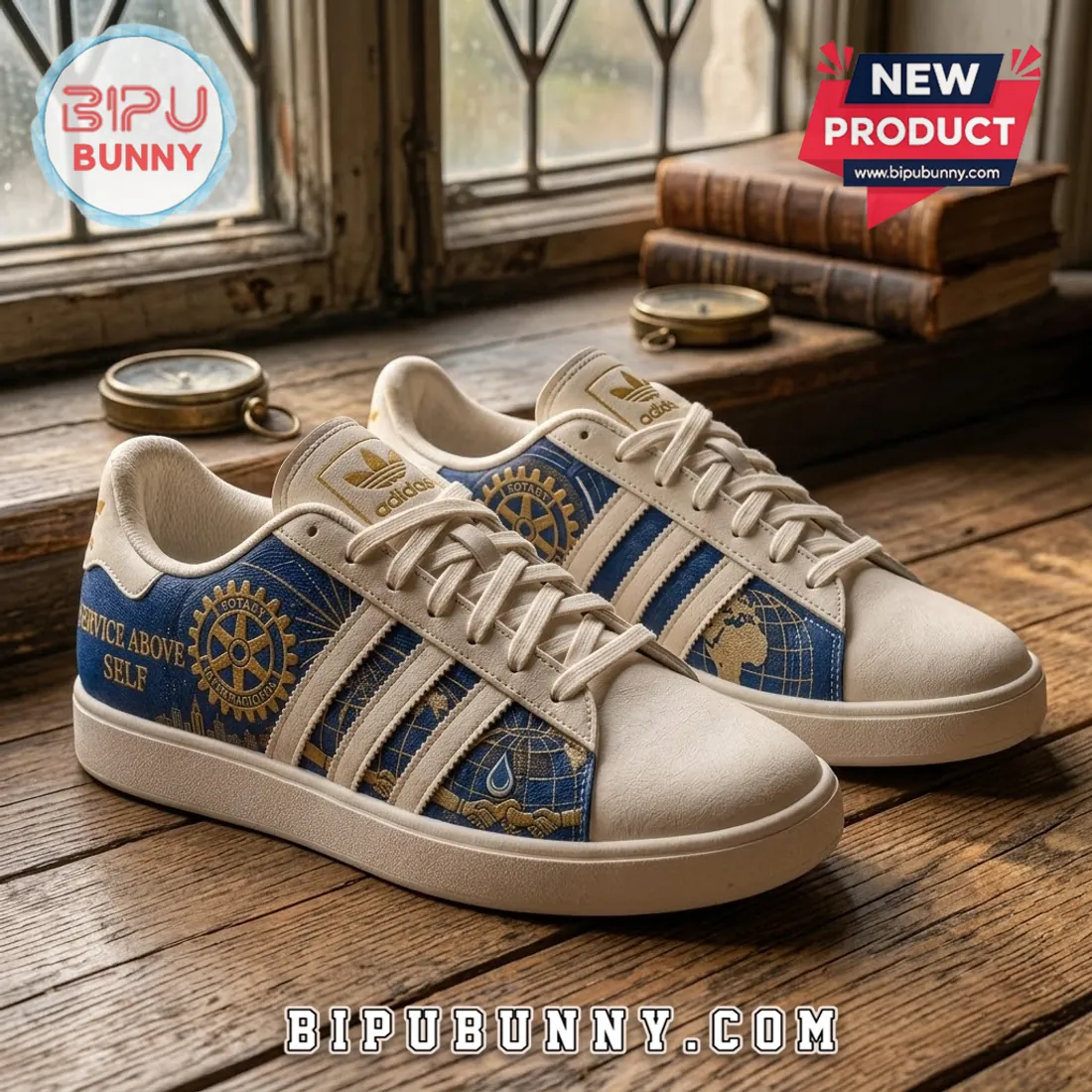 Rotary International Blue Gold Casual Shoes Rotary International Blue Gold Casual Shoes