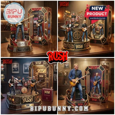 Rush Band Limited Edition Collector Acrylic Plaque
