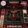 Rush Band Monopoly Collector Edition Game Set featuring a board with concert imagery, Starman logos, and themed currency.