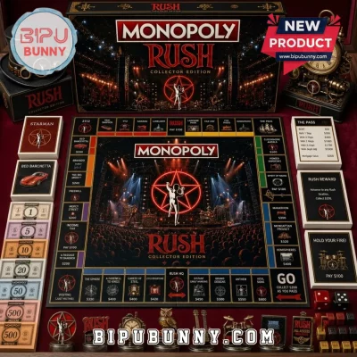 Rush Band Monopoly Collector Edition Game Set