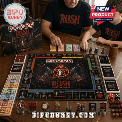 Rush Band Monopoly Collector Edition Game Set