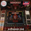 Rush Band Monopoly Collector Edition Game Set featuring a board, custom money, and playing cards with Starman imagery.