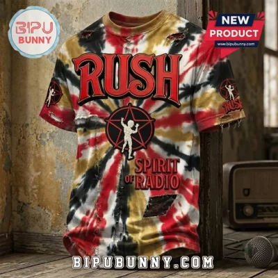 Rush Spirit Of Radio Tie Dye T-Shirt