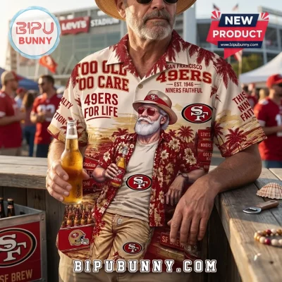 San Francisco 49ers NFL Tropical Hawaiian Shirt