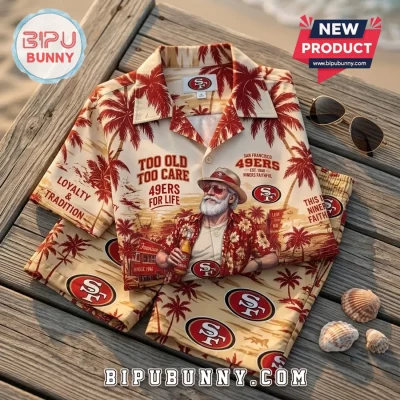 San Francisco 49ers NFL Tropical Hawaiian Shirt