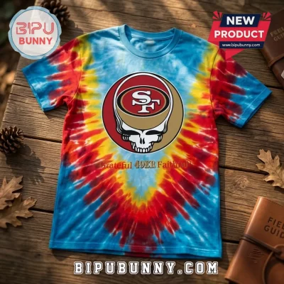 San Francisco 49ers x Grateful Dead Mascot Shirt