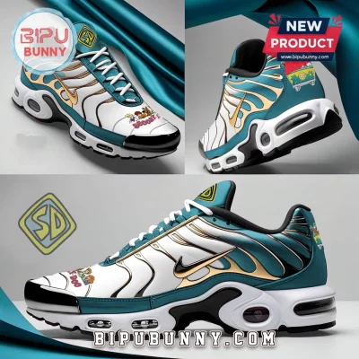 Scooby Doo Mystery Machine Teal Air Max Plus Sneakers