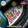 Scooby Doo Mystery Machine Teal Air Max Plus Sneakers feature a printed insole with the entire Mystery Inc. crew.