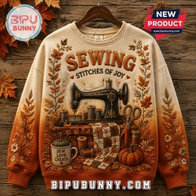 Sewing Fills My Soul Fall Harvest Ugly Sweater