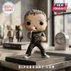 Sick Of It All Lou Koller Remembering Vinyl Pop Figure standing on a gray concrete platform holding a microphone.