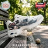 Skechers New York Yankees D'Lites white platform sneaker featuring a team logo, baseball graphic, and Bronx Bombers text.