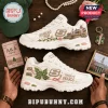 Skechers x Alpha Kappa Alpha Pearl Embroidered D Lites Sneaker featuring Howard 1908, floral details, and green ivy motifs.
