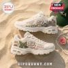 Skechers x Alpha Kappa Alpha Pearl Embroidered D Lites Sneaker in white featuring Howard 1908 and ivy leaf embroidery.