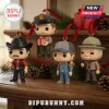 Smokey and the Bandit 2026 Character Christmas Advent Calendar vinyl figures including Sheriff Buford T. Justice on shelf.