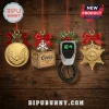Smokey and the Bandit 2026 Character Christmas Advent Calendar ornaments including Trans Am logo, Coors crate, and CB radio.
