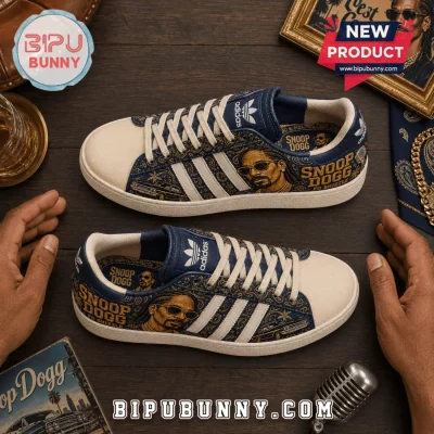 Snoop Dogg Fo Shizzle Embroidered Casual Shoes