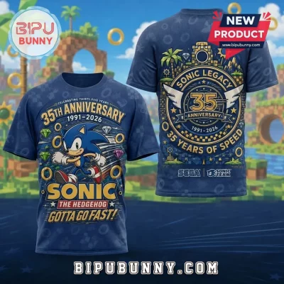 Sonic the Hedgehog 35th Anniversary Limited Edition Shirt