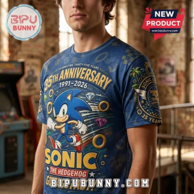 Sonic the Hedgehog 35th Anniversary Limited Edition Shirt