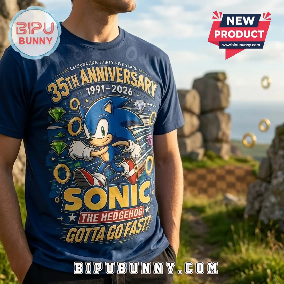 Sonic the Hedgehog 35th Anniversary Limited Edition Shirt Sonic the Hedgehog 35th Anniversary Limited Edition Shirt
