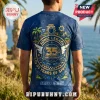 Sonic the Hedgehog 35th Anniversary Limited Edition Shirt featuring a blue graphic with game icons and gold text design.