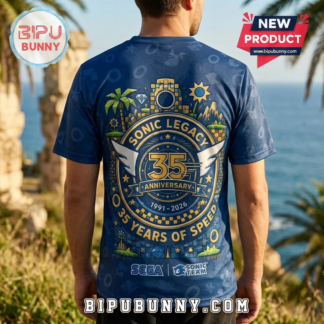 Sonic the Hedgehog 35th Anniversary Limited Edition Shirt Sonic the Hedgehog 35th Anniversary Limited Edition Shirt