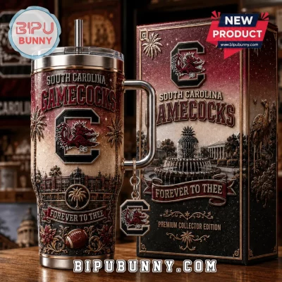 South Carolina Gamecocks Forever To Three 40oz Tumbler