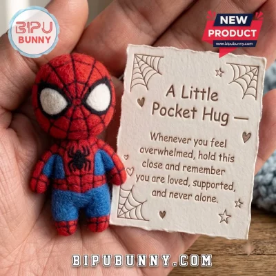 Spider-Man Felt Pocket Hug