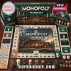 Starbucks Monopoly Collector Edition Board Game showing custom game board, coffee-themed playing pieces, and cards.