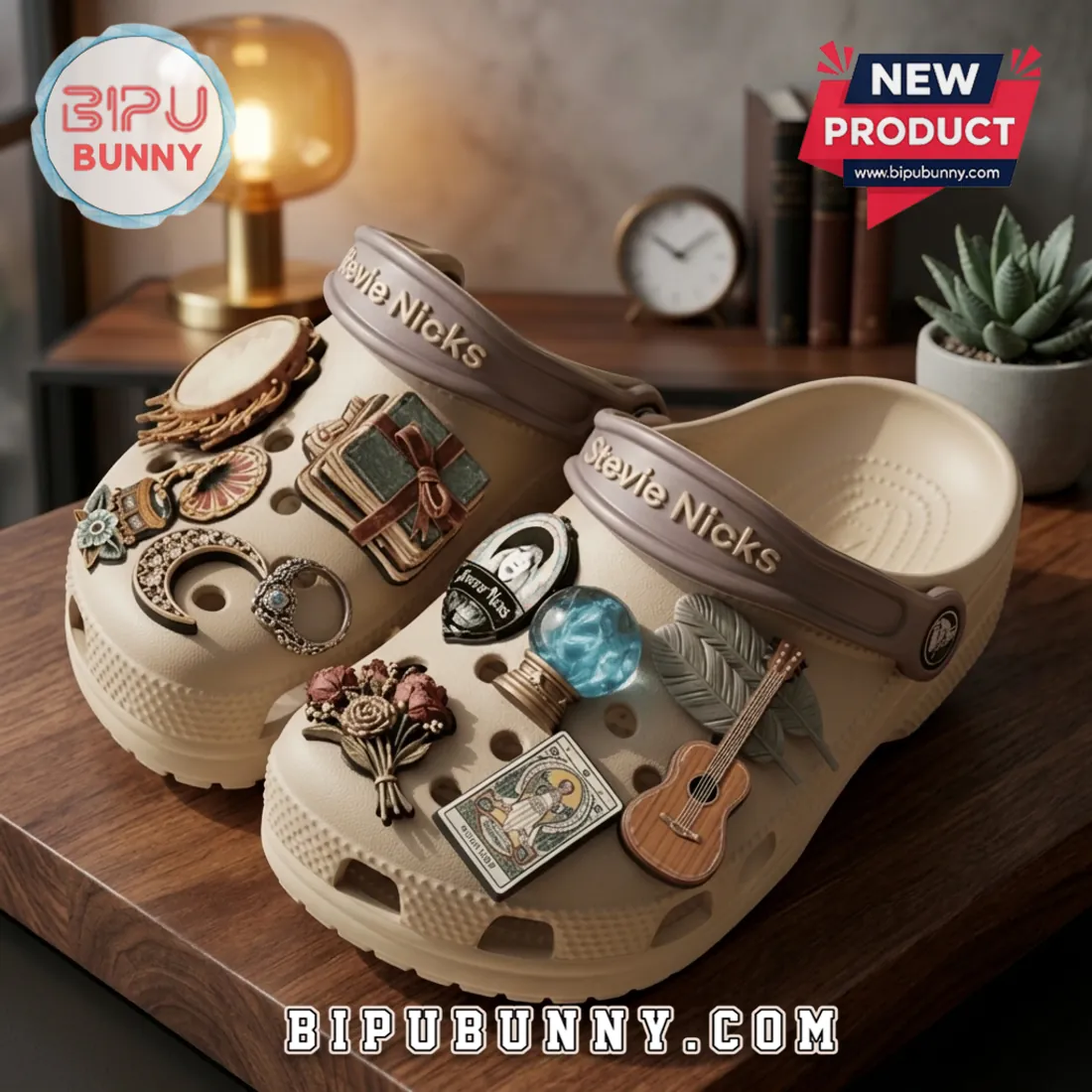 Stevie Nicks Witchy Aesthetic Crocs With Charms Stevie Nicks Witchy Aesthetic Crocs With Charms
