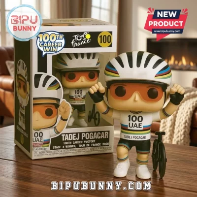 Tadej Pogacar 100th Victory Funko Pop! Vinyl Figures
