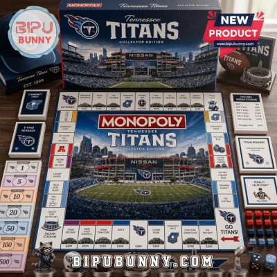 Tennessee Titans Monopoly Collector Edition Board Game