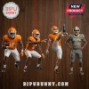 Tennessee Volunteers 135th Anniversary 2026 Advent Calendar featuring four hanging football player ornaments on red strings.