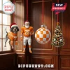 Tennessee Volunteers 135th Anniversary 2026 Advent Calendar hanging ornaments including a dog, football player, and tree.
