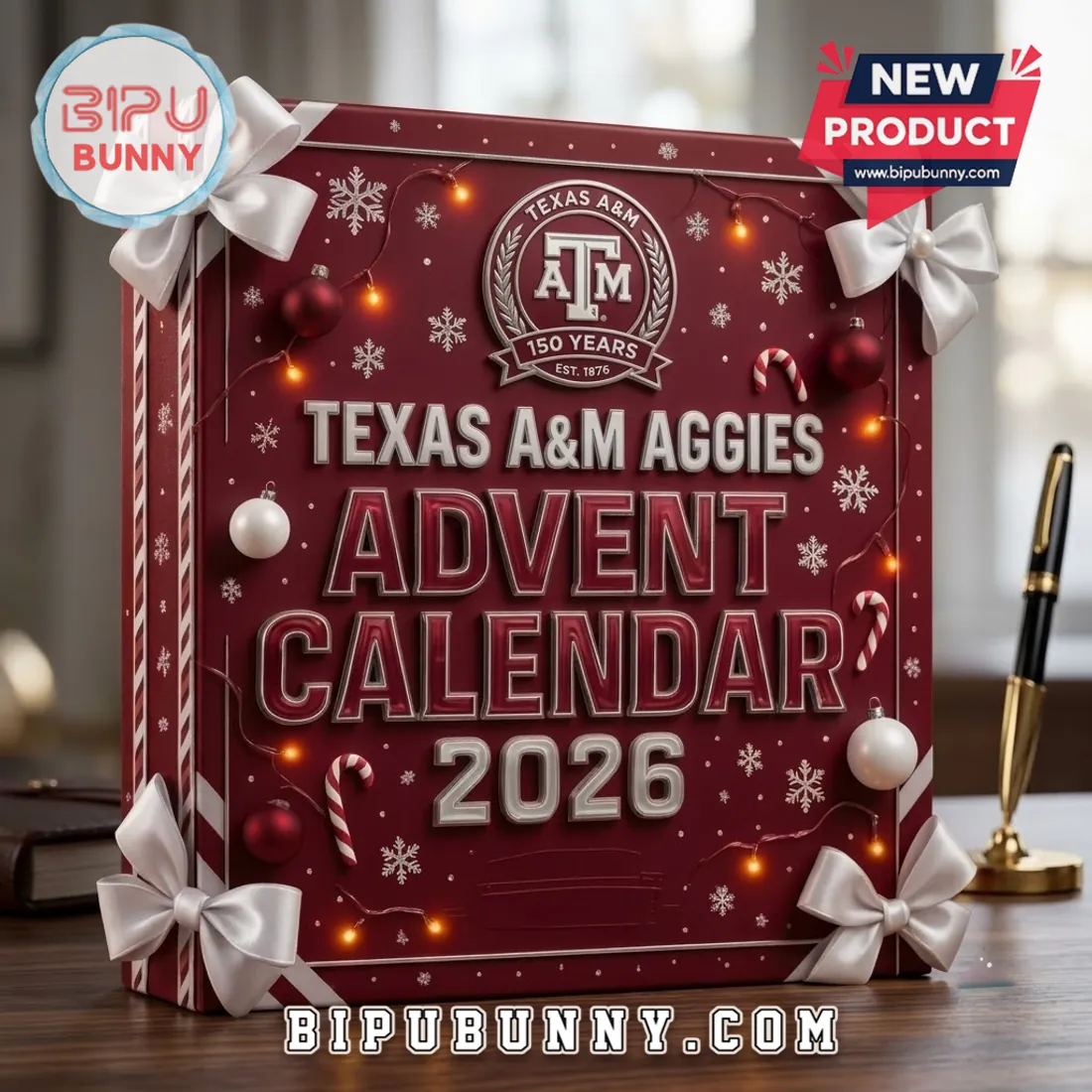 Texas A&M Aggies 150th Anniversary Advent Calendar 2026 Texas A&M Aggies 150th Anniversary Advent Calendar 2026