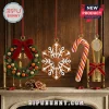 Texas Longhorns 2026 Christmas Figure Advent Calendar featuring a holiday wreath, snowflake ornament, and trophy figure.