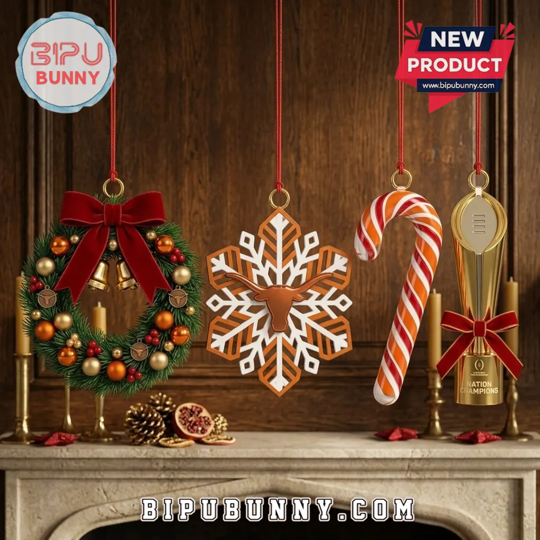 Texas Longhorns 2026 Christmas Figure Advent Calendar Texas Longhorns 2026 Christmas Figure Advent Calendar