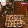 Texas Longhorns Christmas Ornament Advent Calendar 2026 with 24 numbered drawers and miniature team-themed hanging decorations.