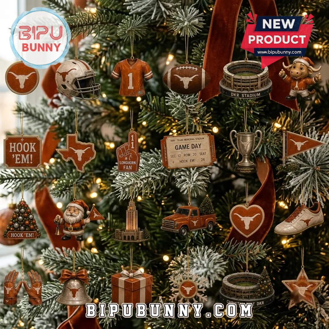 Texas Longhorns Christmas Ornament Advent Calendar 2026 Texas Longhorns Christmas Ornament Advent Calendar 2026