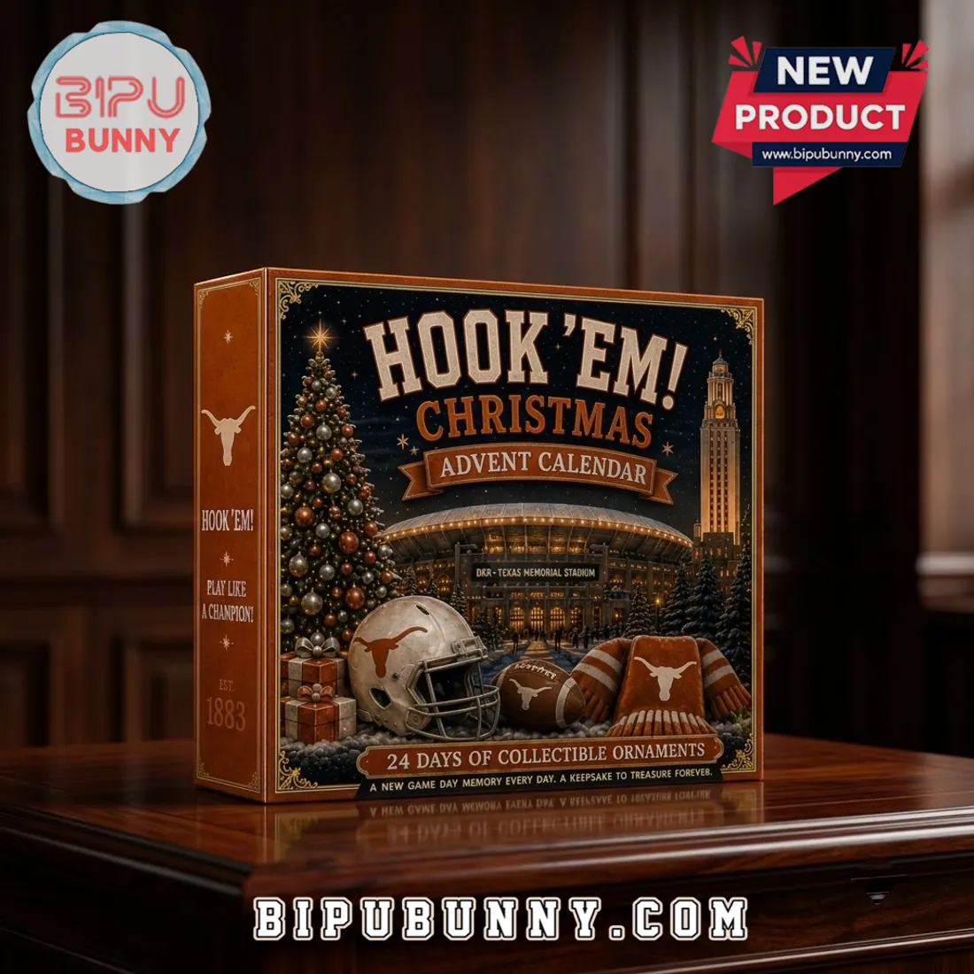 Texas Longhorns Christmas Ornament Advent Calendar 2026 Texas Longhorns Christmas Ornament Advent Calendar 2026